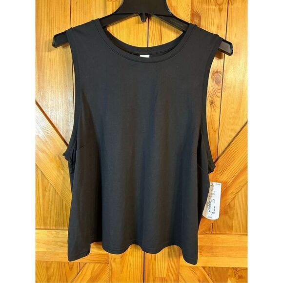 Xersion Quick Dri Tank Top Black Womans Size 0X nwt (0241) - Picture 1 of 3